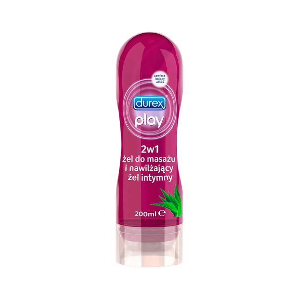 Intymaus Komforto Ir Masažo Gelis „DUREX 2in1 Aloe Vera“