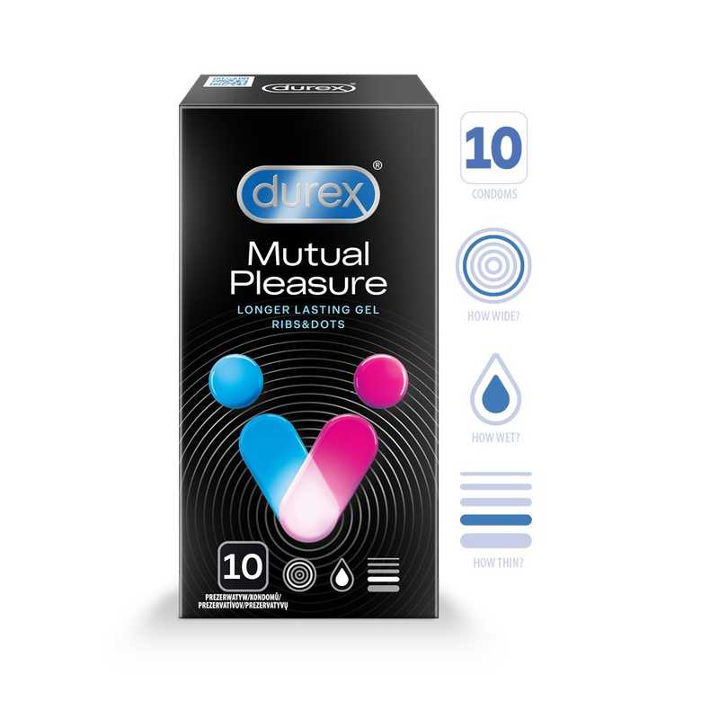 Durex Mutual Pleasure 10 pak