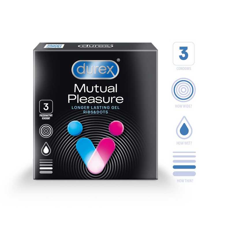 Durex Mutual Pleasure 3 pak