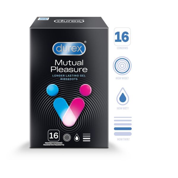 Durex Mutual Pleasure 16 pak